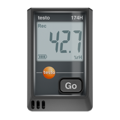 Testo 174-H, Fukt & temp.logg, USB-C