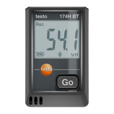 Testo 174-H, Fukt & temp.logg, Bluetooth